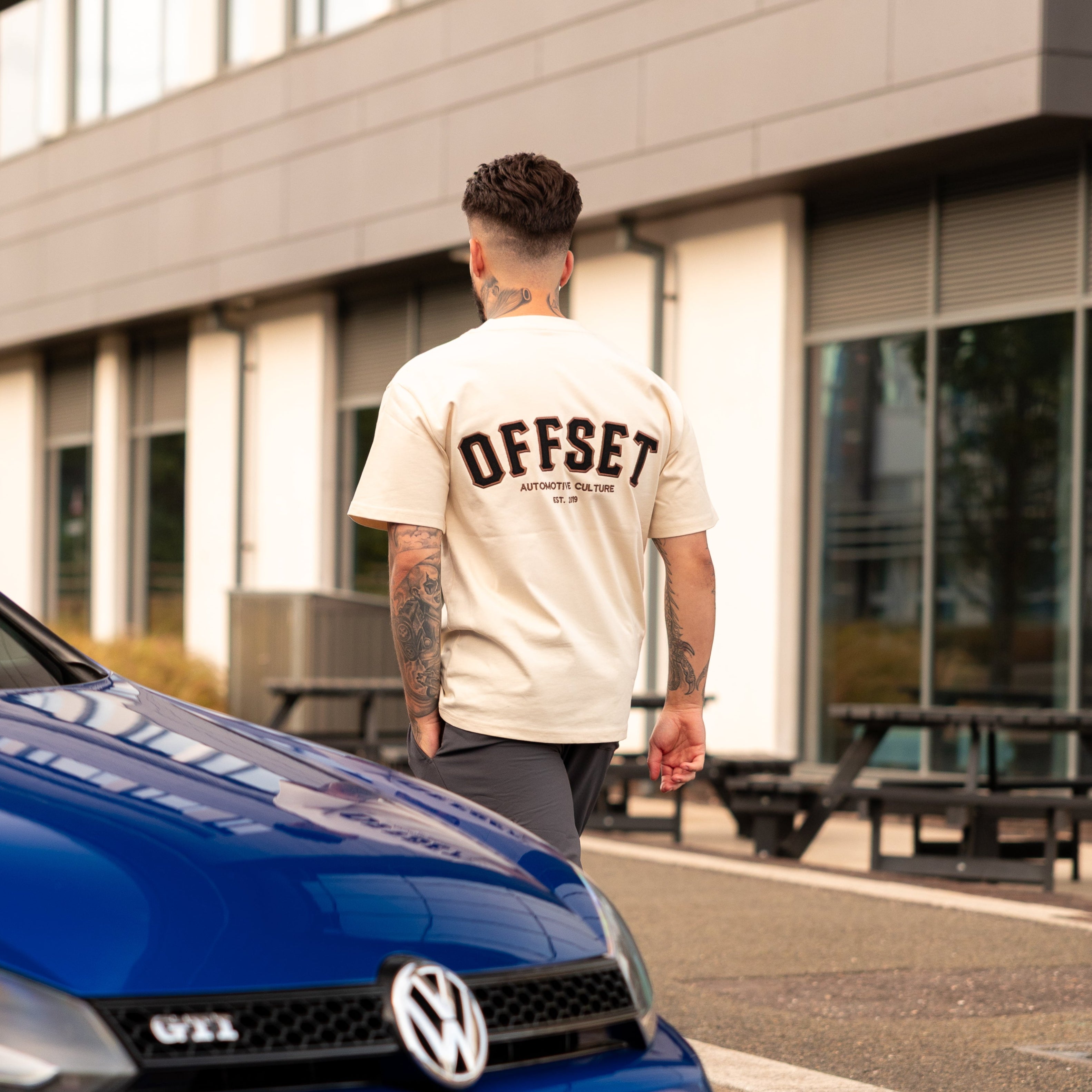 CULTURE TEE - ECRU BEIGE